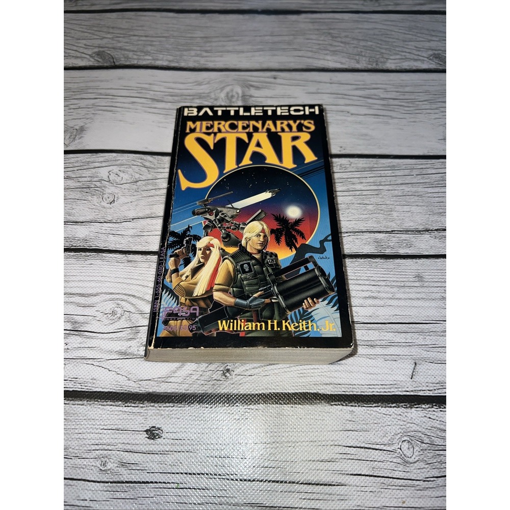 BATTLETECH MERCENARY'S STAR 1987 FASA PAPERBACK BOOK